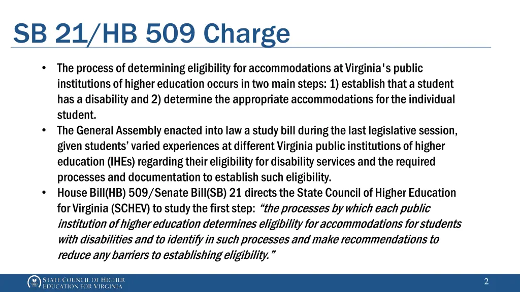 sb 21 hb 509 charge