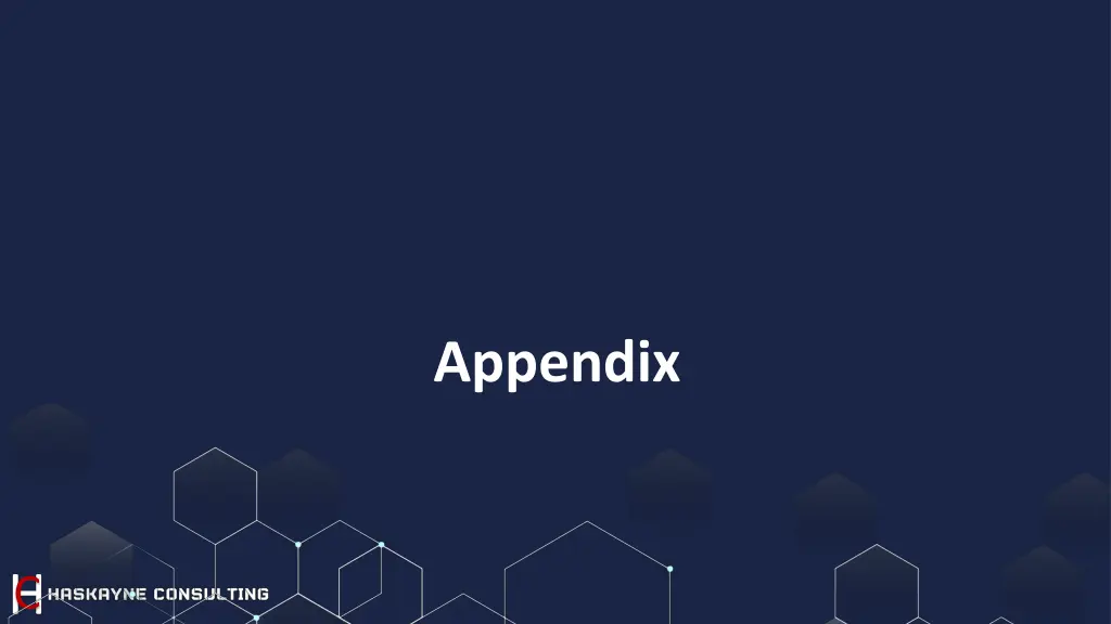 appendix