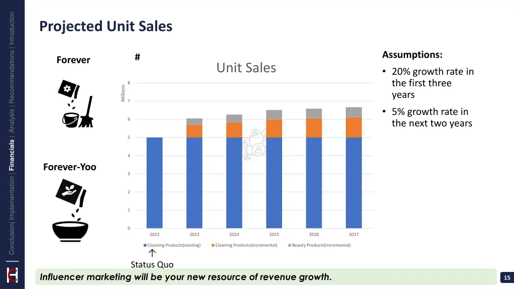 conclusion implementation financials analysis 11