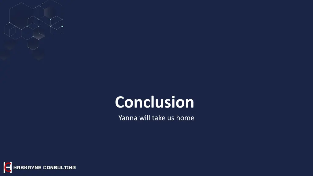 conclusion yanna will take us home