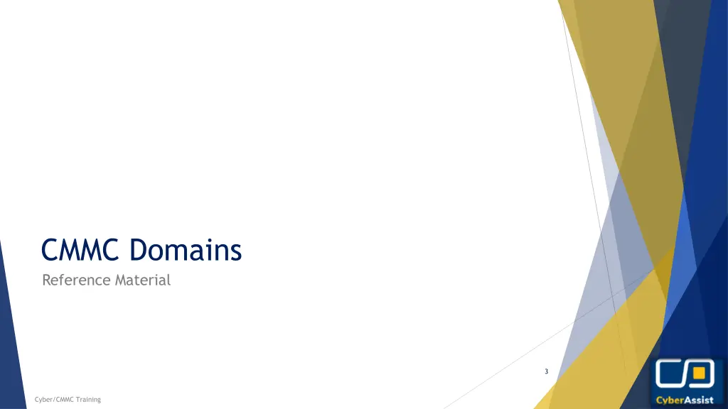cmmc domains reference material