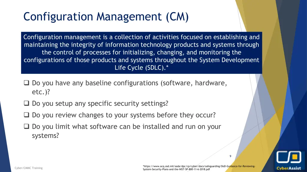 configuration management cm