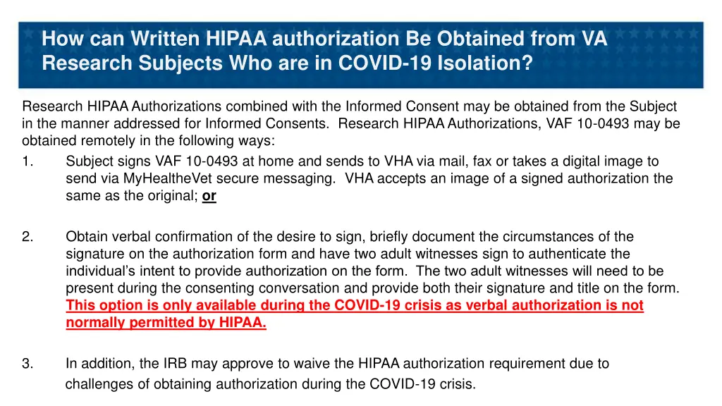 how can written hipaa authorization be obtained 1