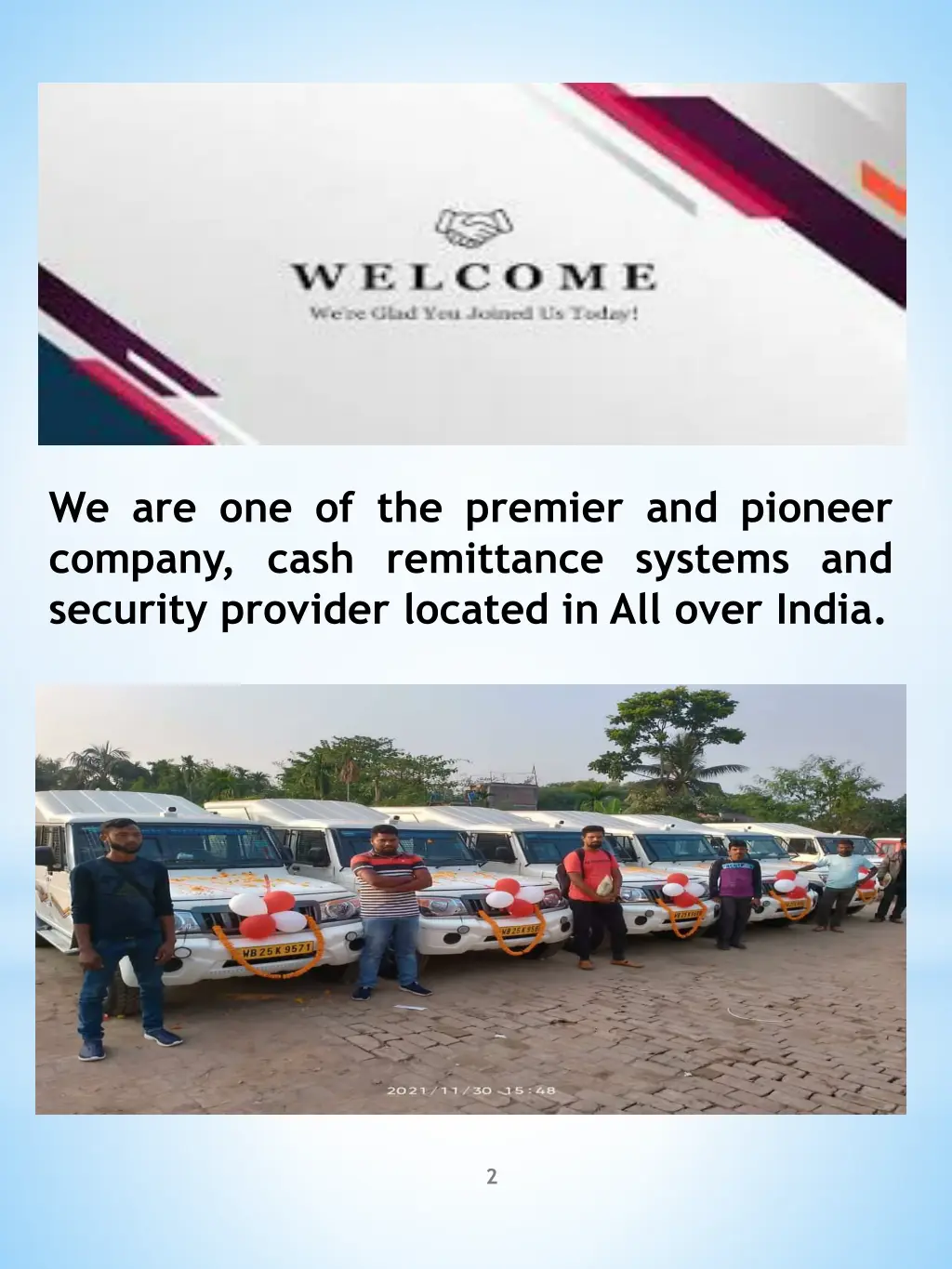 we are one of the premier and pioneer company