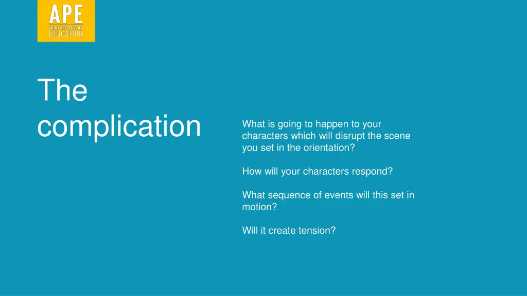 the complication