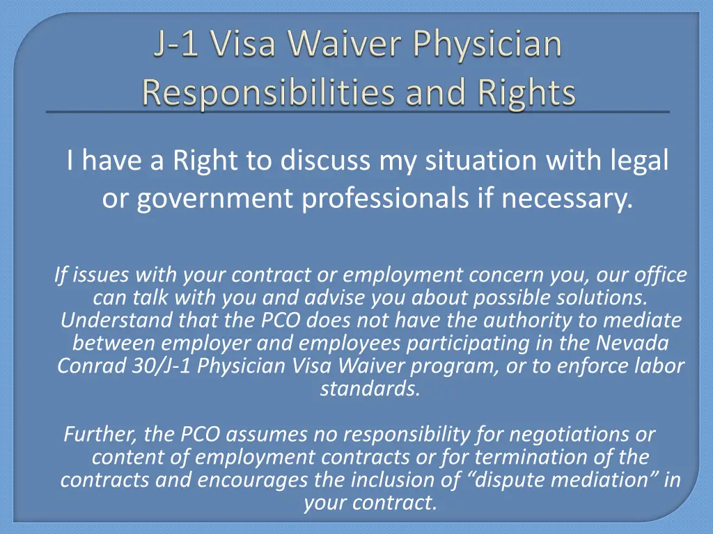 i have a right to discuss my situation with legal
