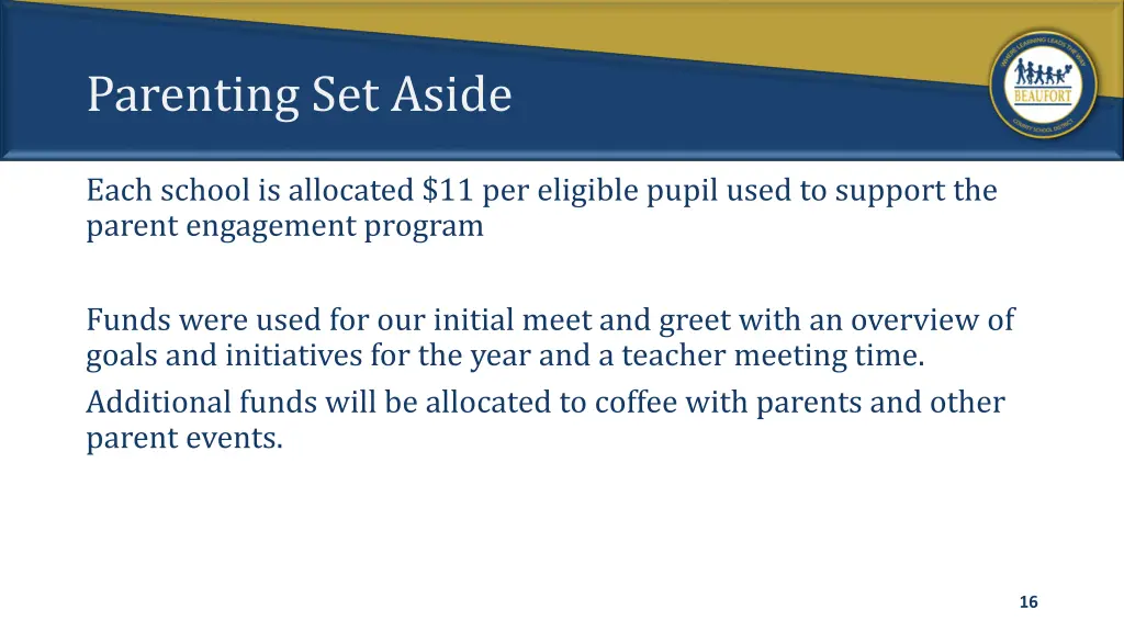 parenting set aside
