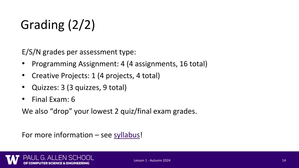 grading 2 2