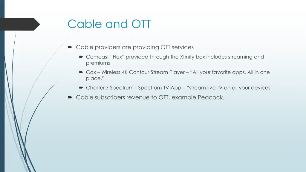 cable and ott