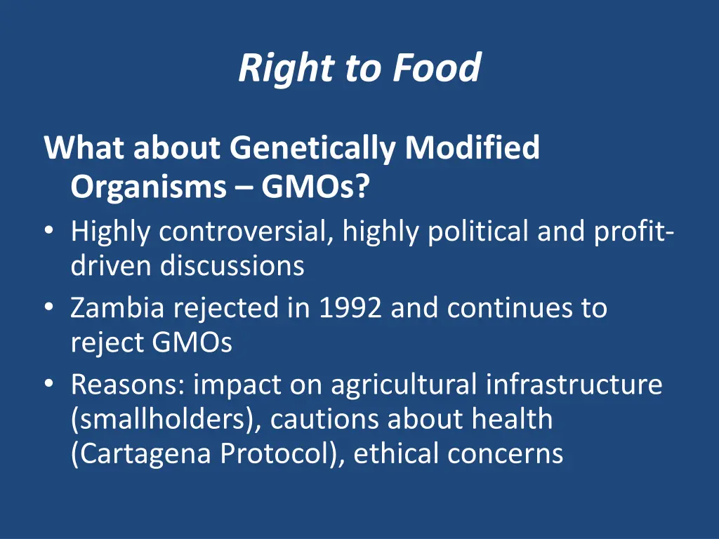 right to food 16