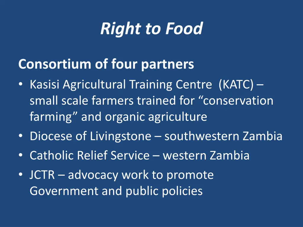 right to food 20
