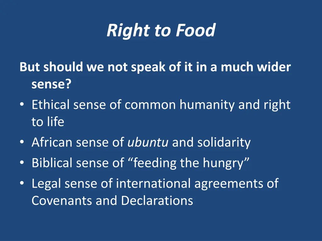 right to food 5