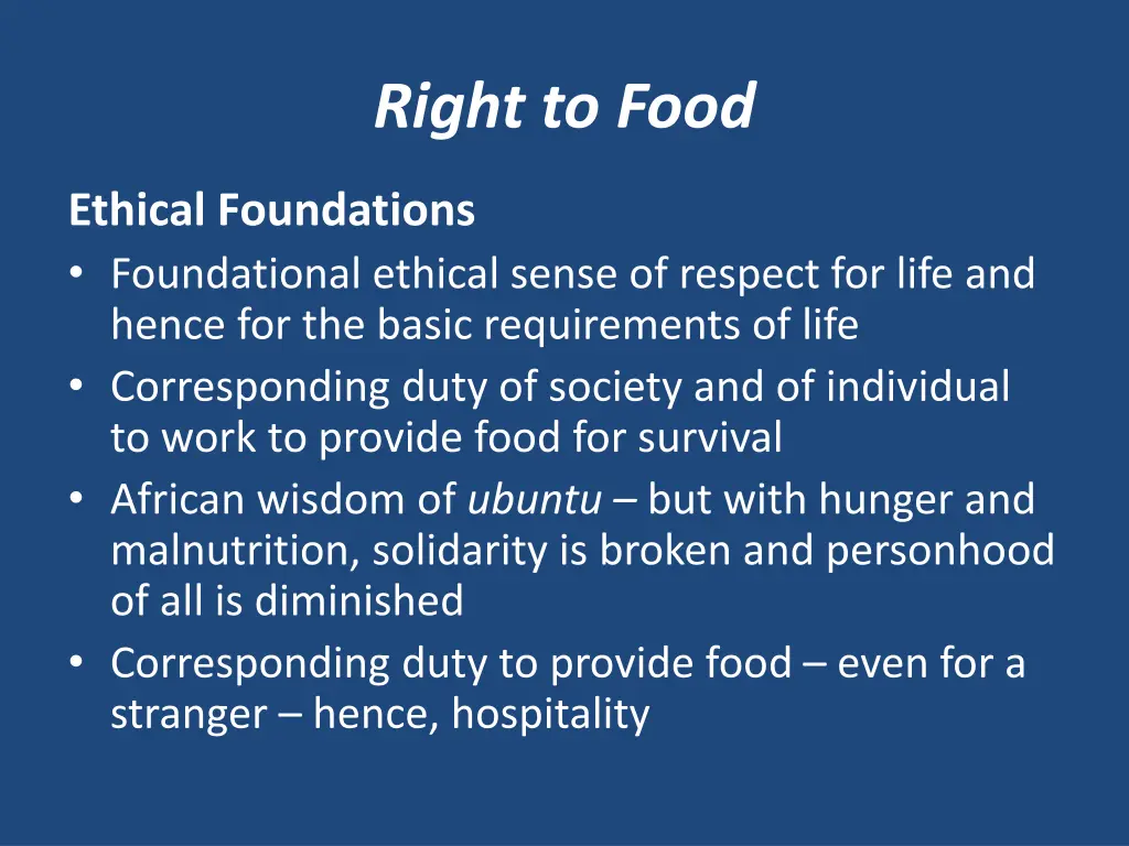 right to food 6