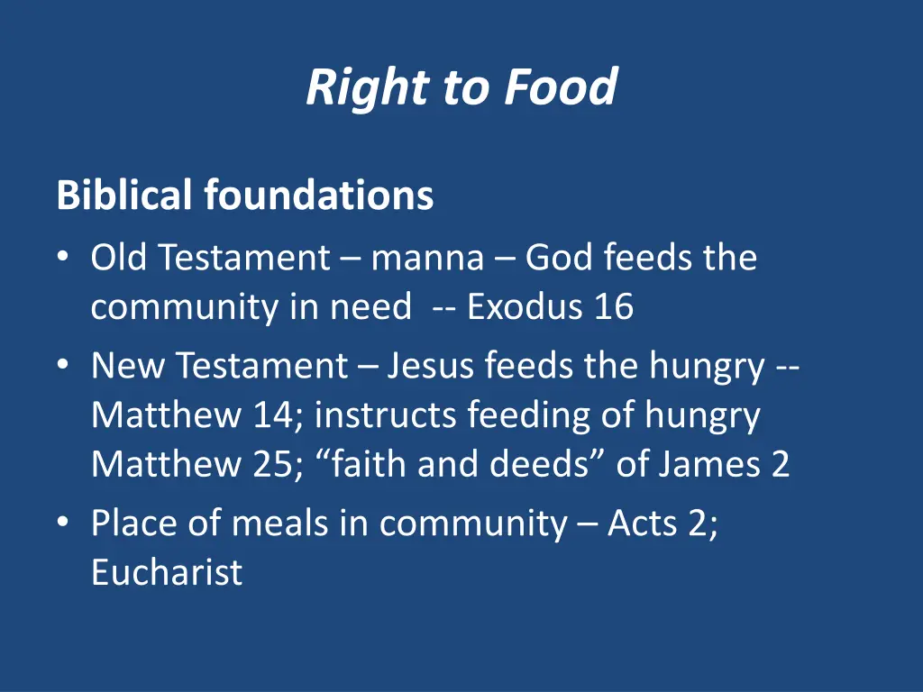 right to food 7