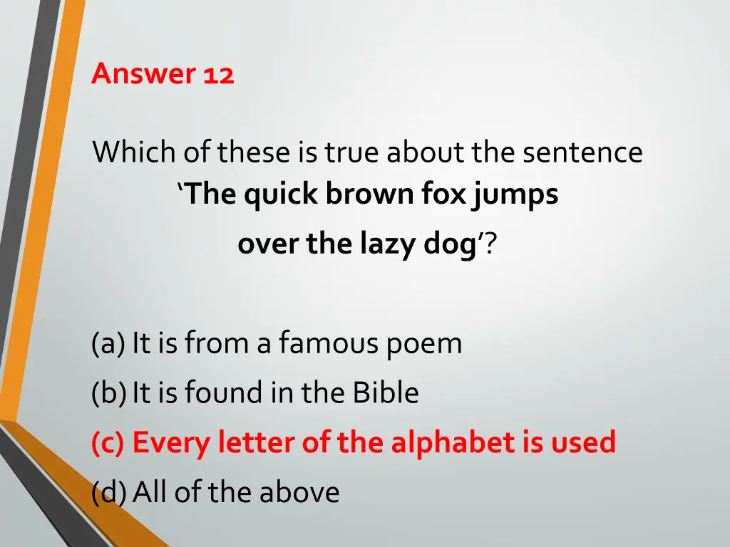 answer 12