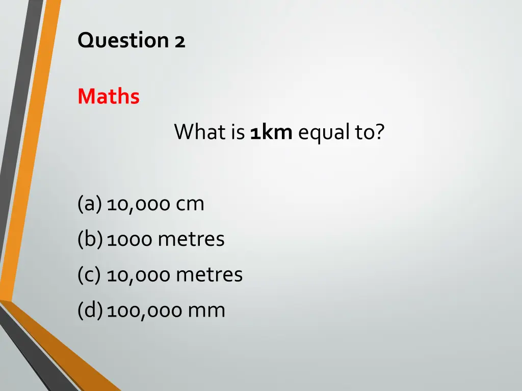 question 2