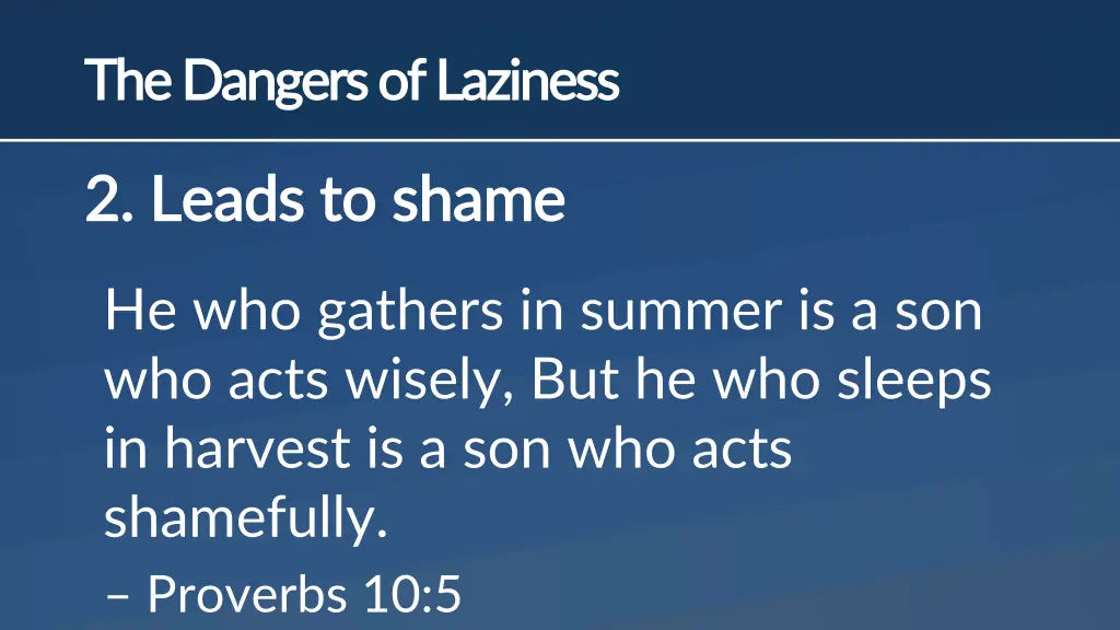the dangers of laziness the dangers of laziness 1