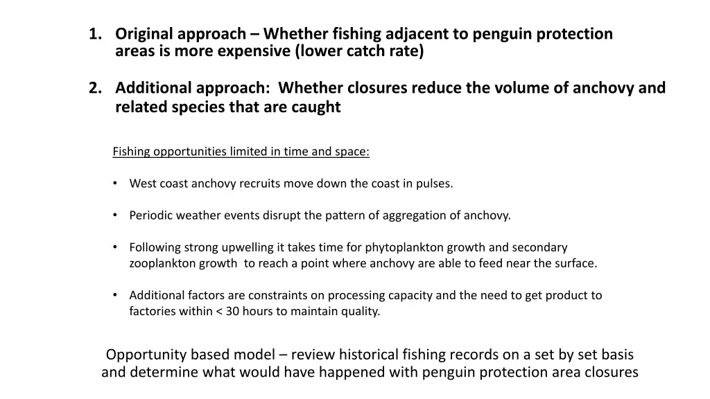 1 original approach whether fishing adjacent