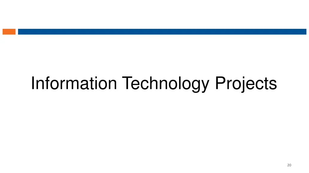 information technology projects
