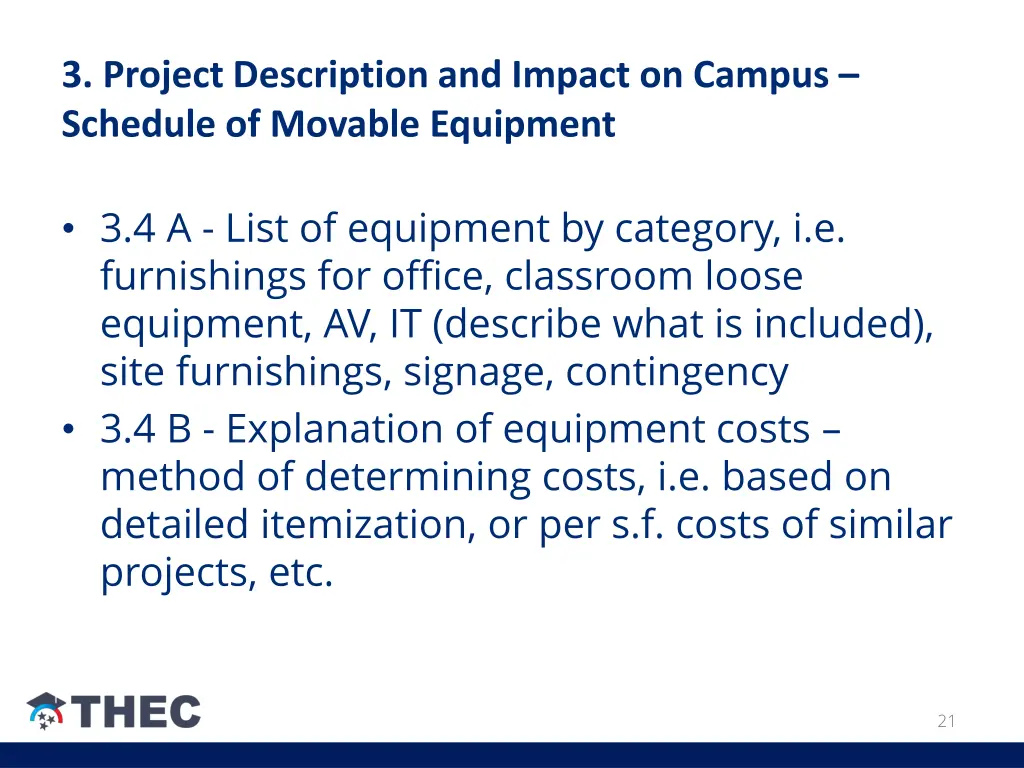 3 project description and impact on campus 4