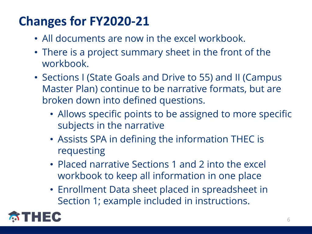changes for fy2020 21 all documents