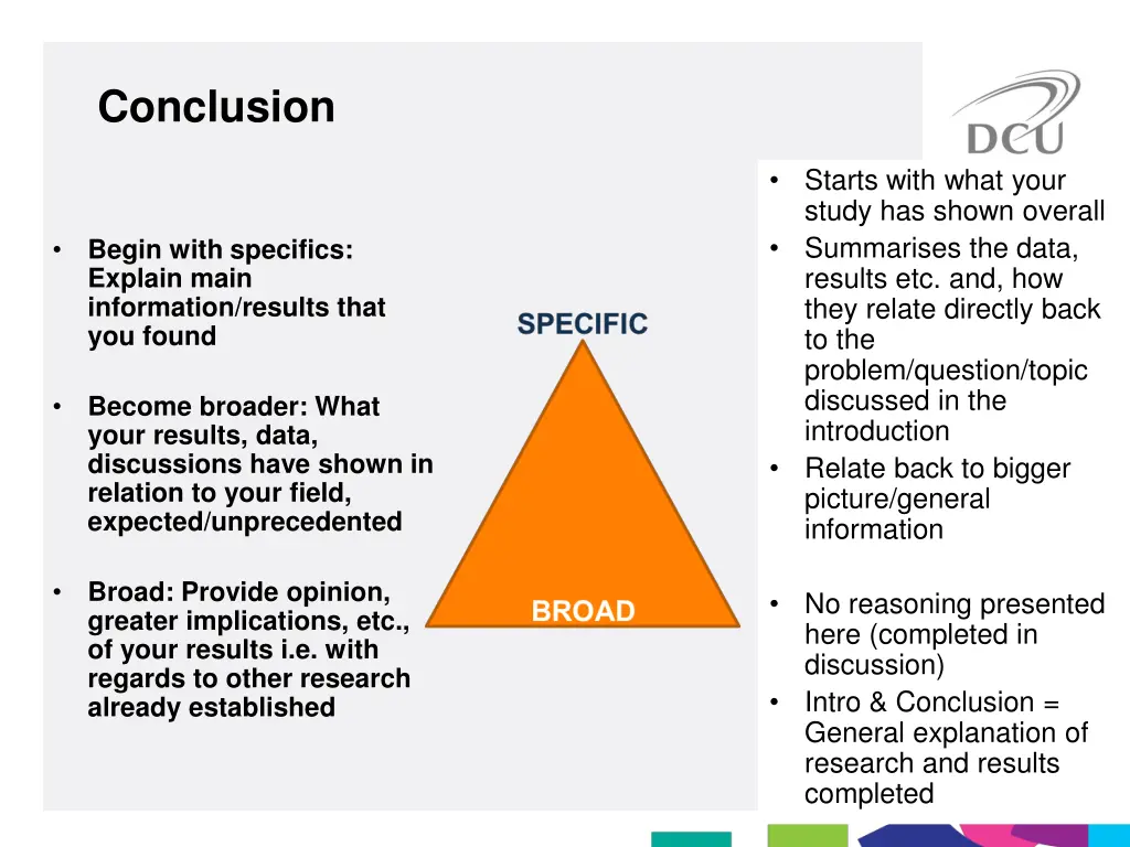 conclusion 1