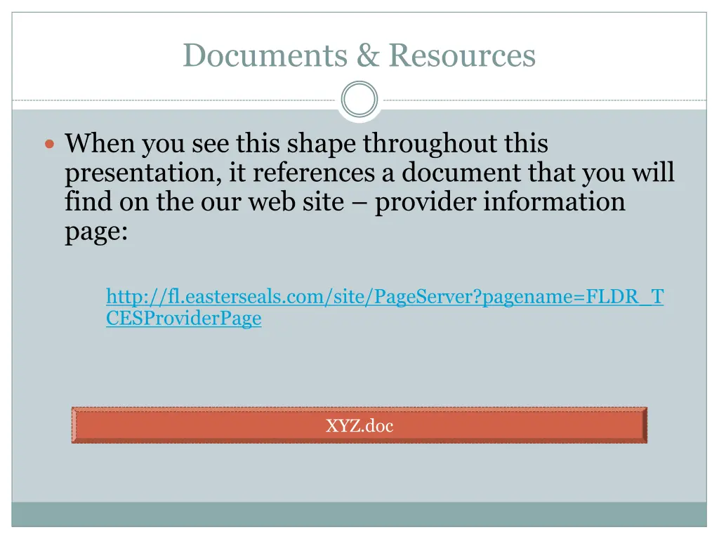 documents resources