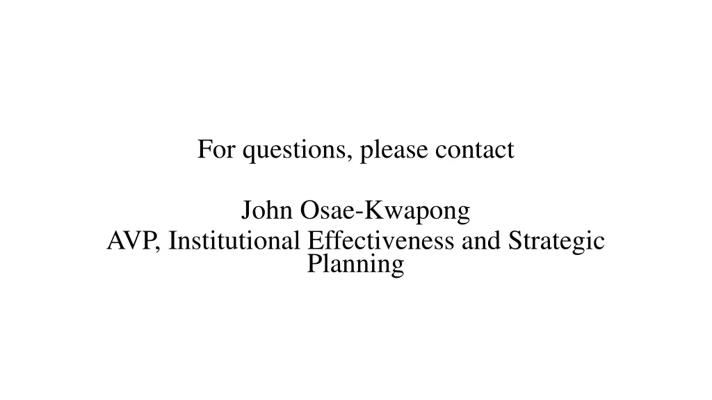 for questions please contact