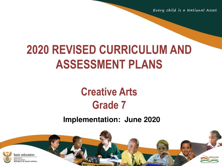 2020 revised curriculum and assessment plans