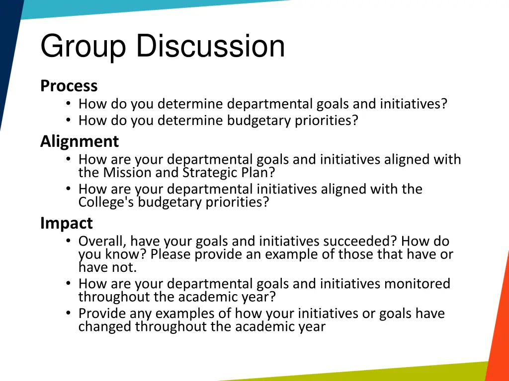group discussion