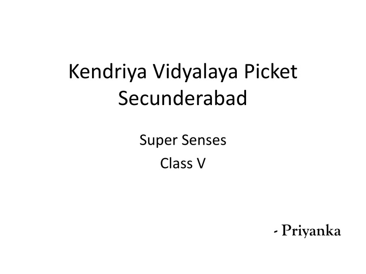 kendriya vidyalaya picket secunderabad