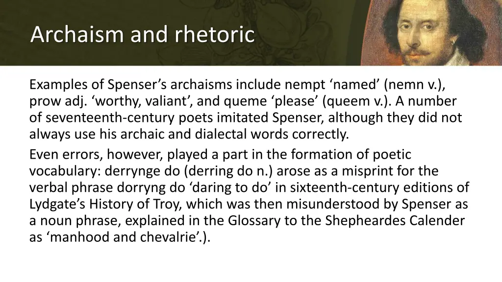 archaism and rhetoric 1