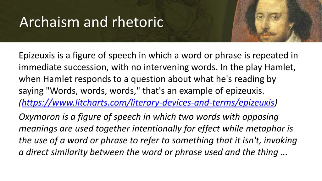 archaism and rhetoric 4