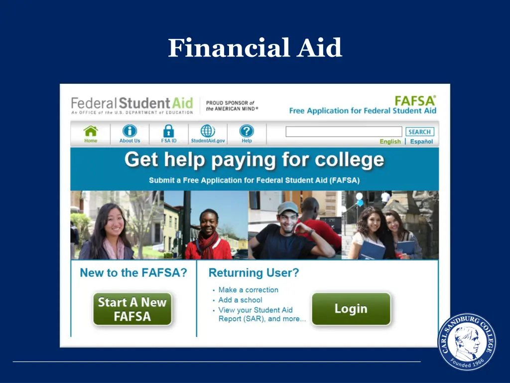 financial aid