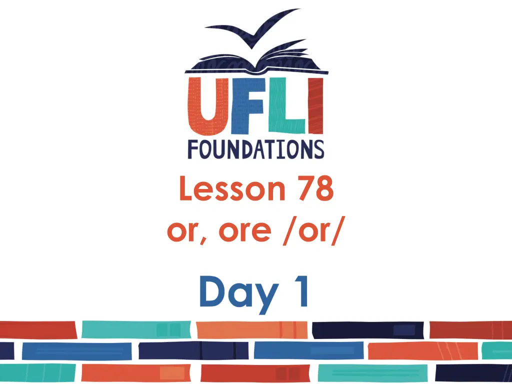 lesson 78 or ore or 1