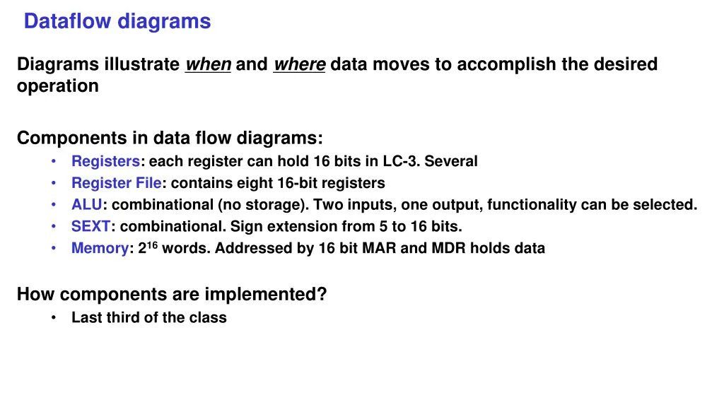 dataflow diagrams