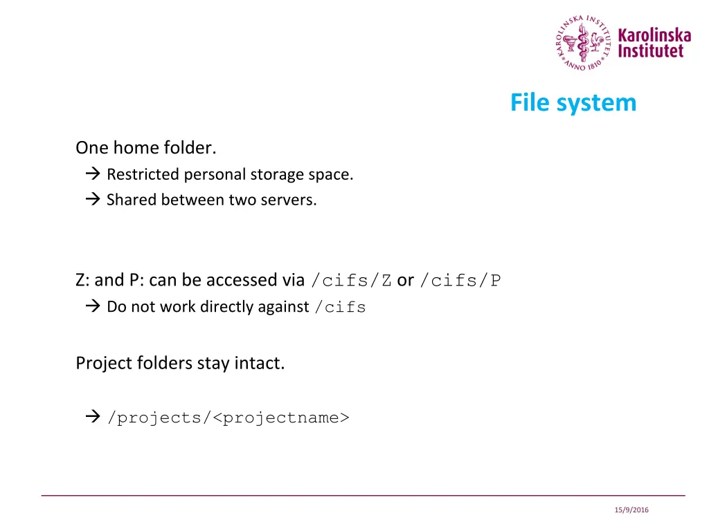 file system 1