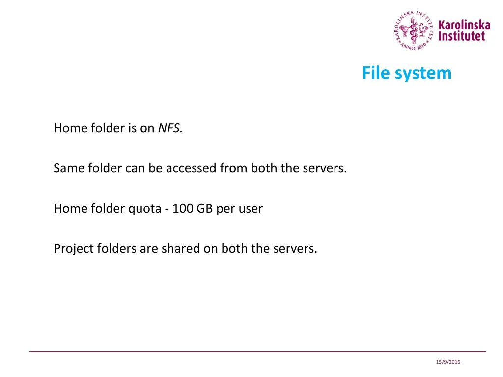 file system