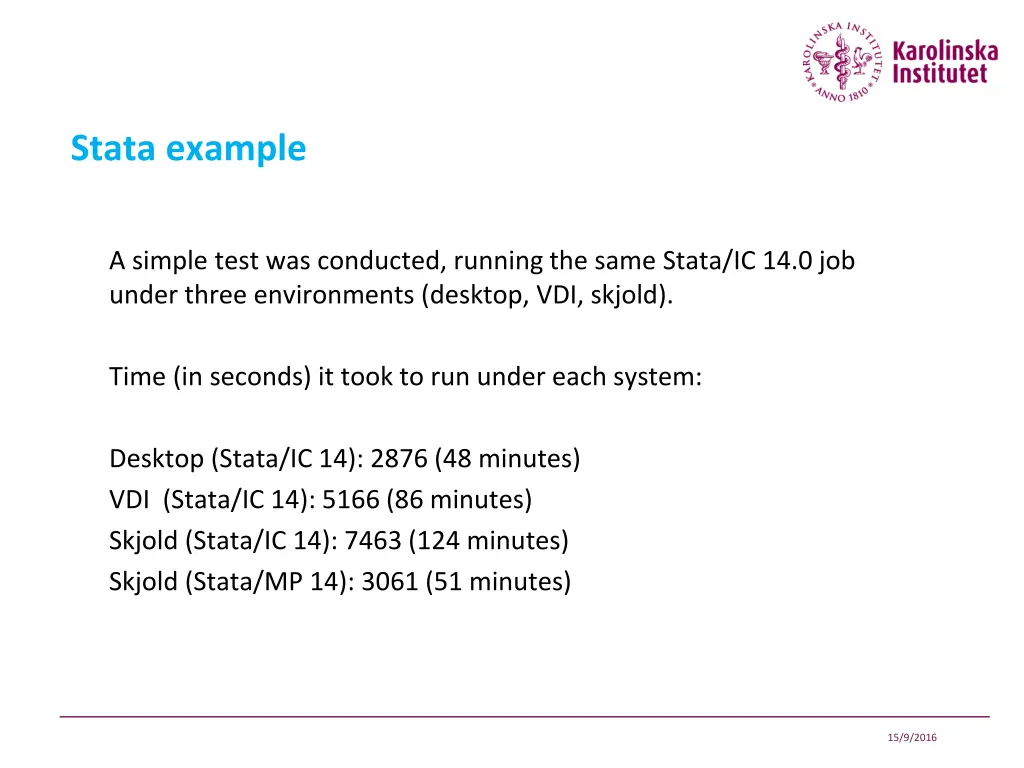 stata example