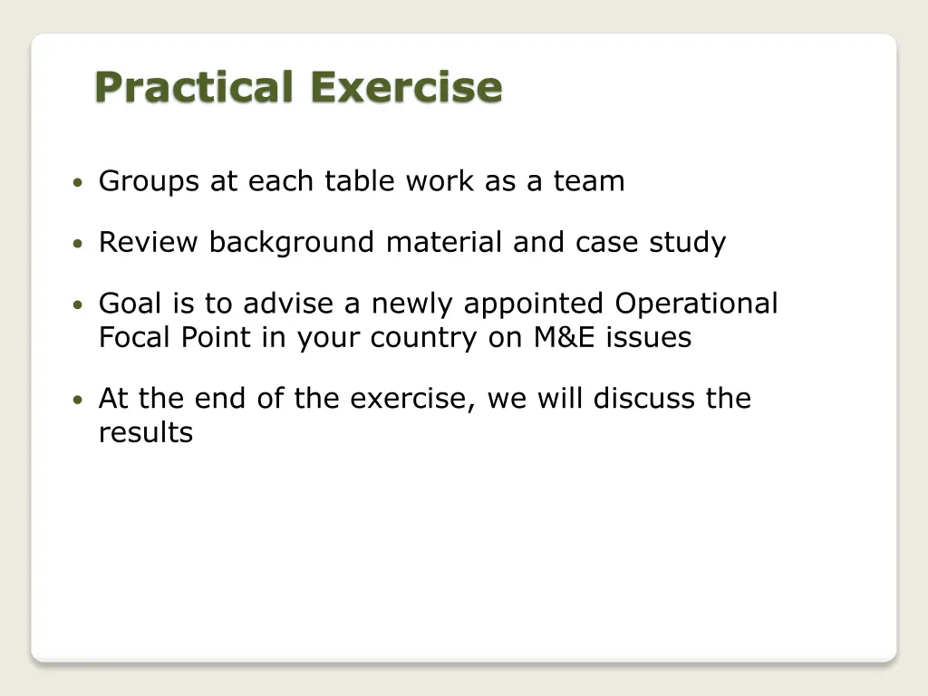 practical exercise 1
