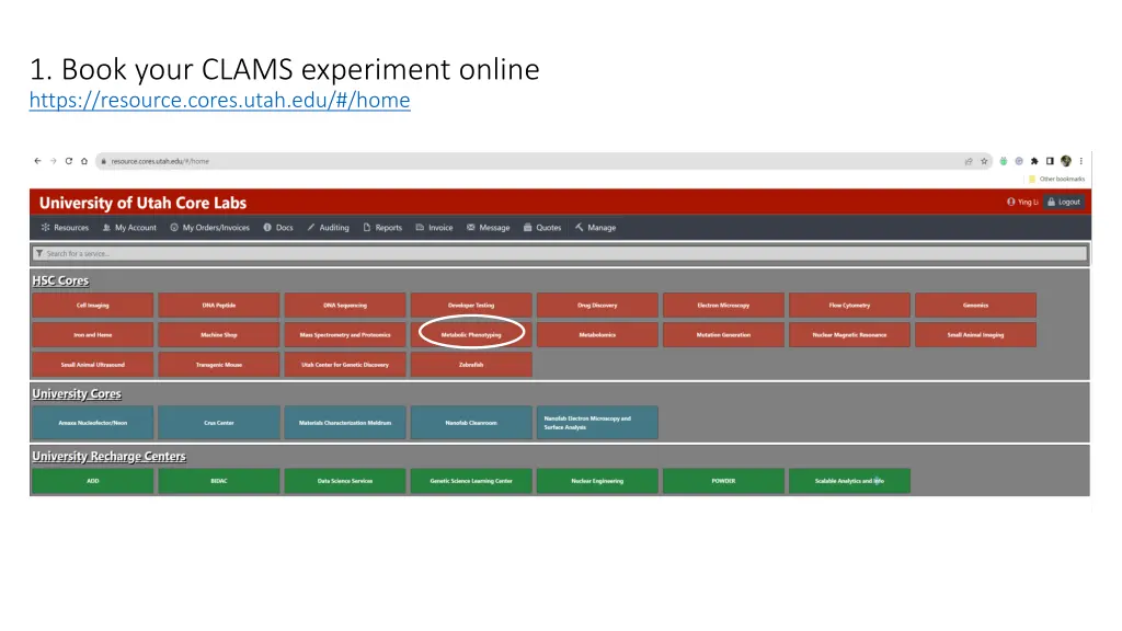 1 book your clams experiment online https