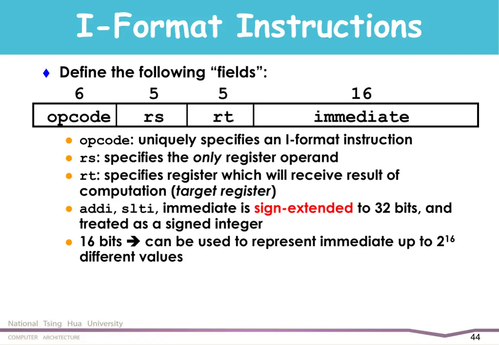 i format instructions