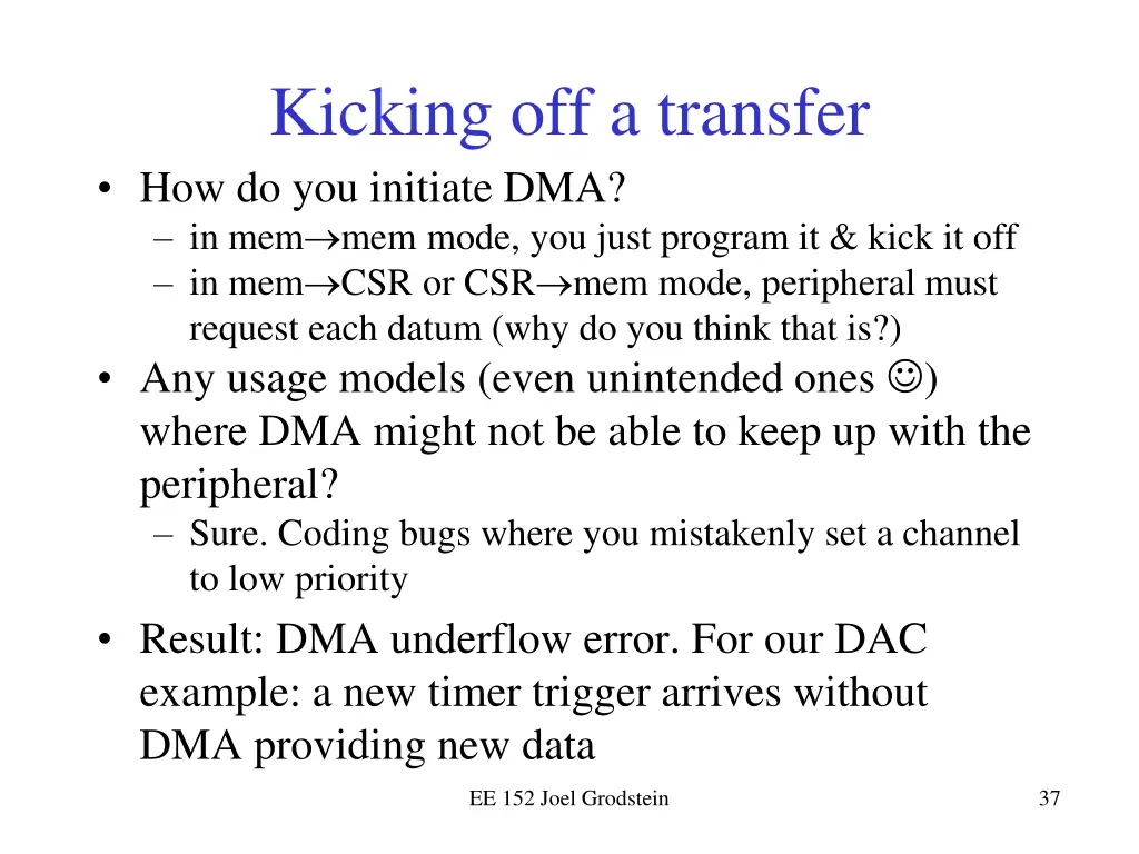 kicking off a transfer how do you initiate