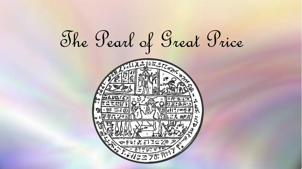the pearl of great price 2