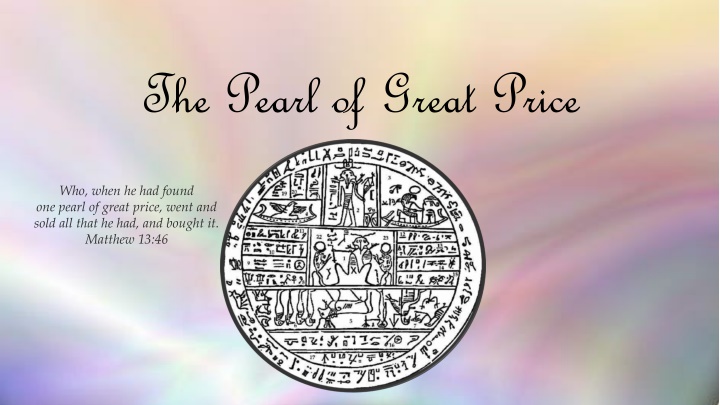 the pearl of great price