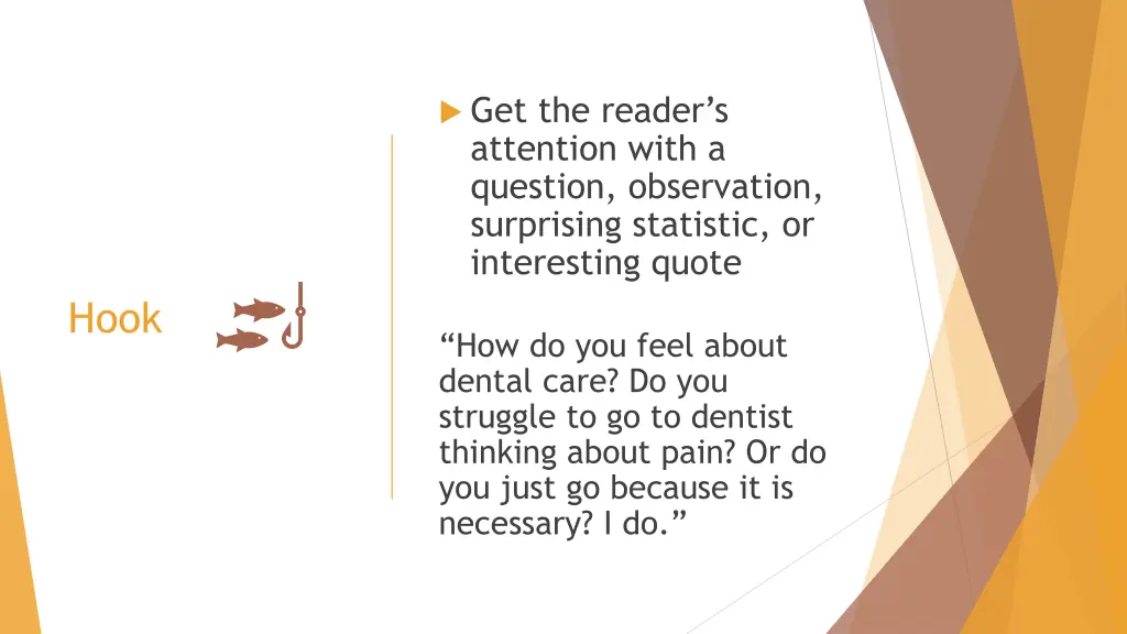 get the reader s attention with a question