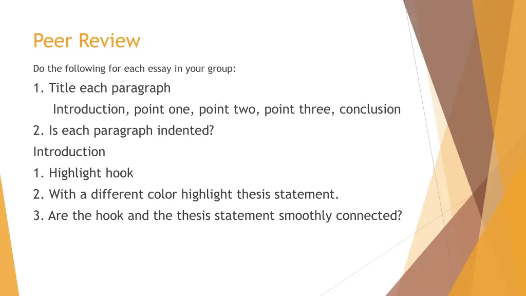 peer review