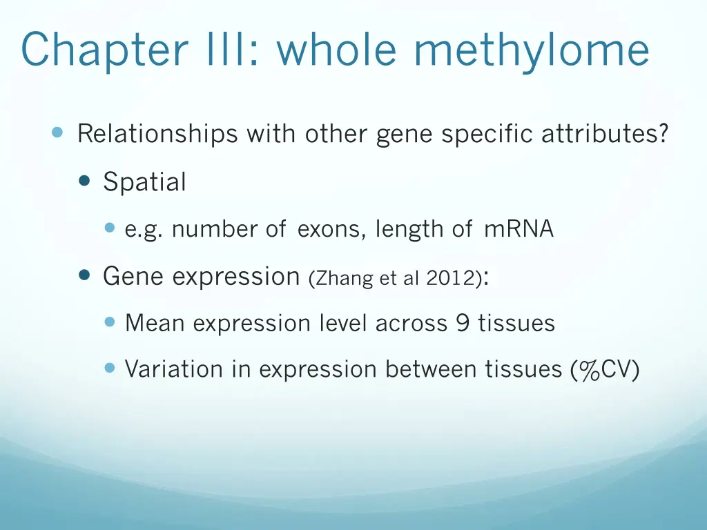 chapter iii whole methylome 13