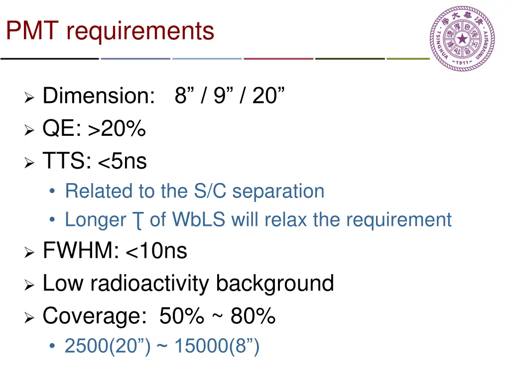 pmt requirements