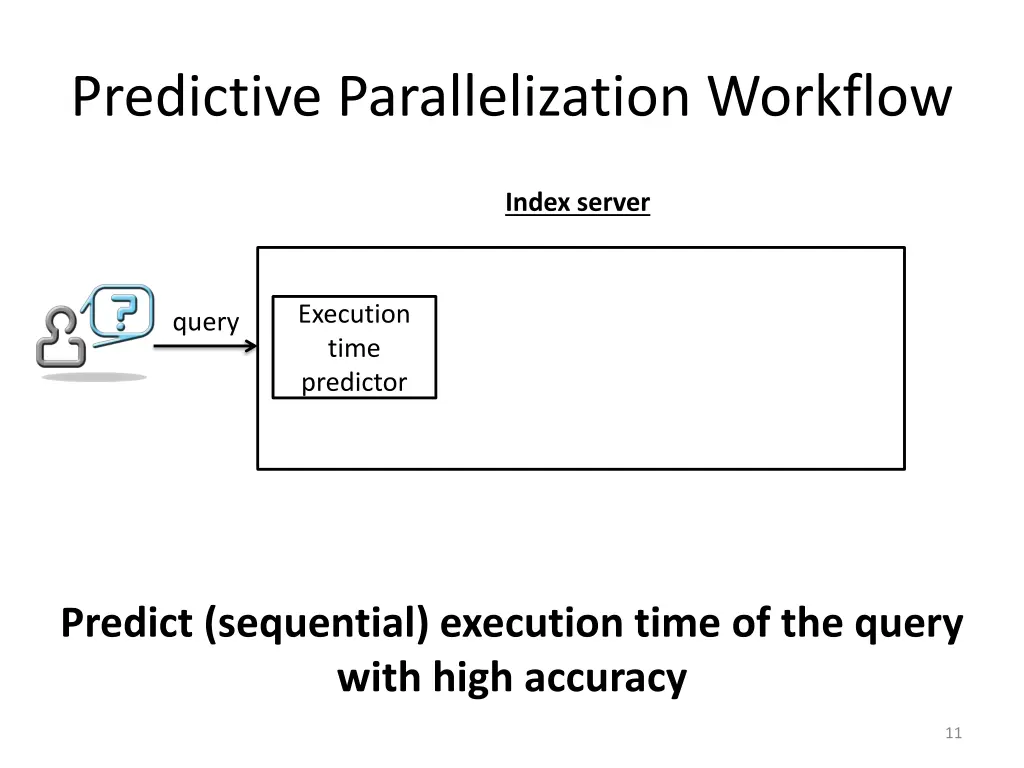 predictive parallelization workflow